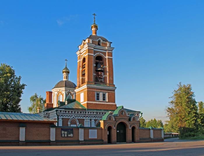 Церковь Иконы Божией Матери Знамение в Захарьино